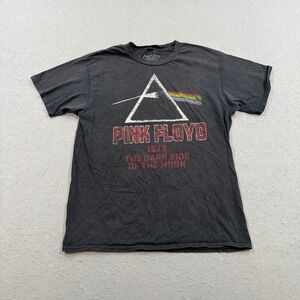 Pink Floyd T-Shirt Men's Large Black Dark Side Of The Moon Graphic Music Band